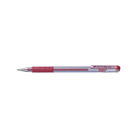 PENNA GEL PENTEL HYBRID GRIP ROSSA 0,8