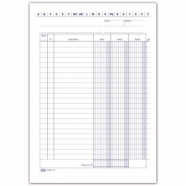 SCHEDA DARE-AVERE-SALDO (EX DU1531,5) 21x14,8 cm