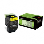 TONER 70C20Y0 GIALLO BASSA CAPACITA'  LEXMARK ORIGINALE