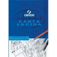 BLOCCO CARTA LUCIDA CANSON A4 10FG.